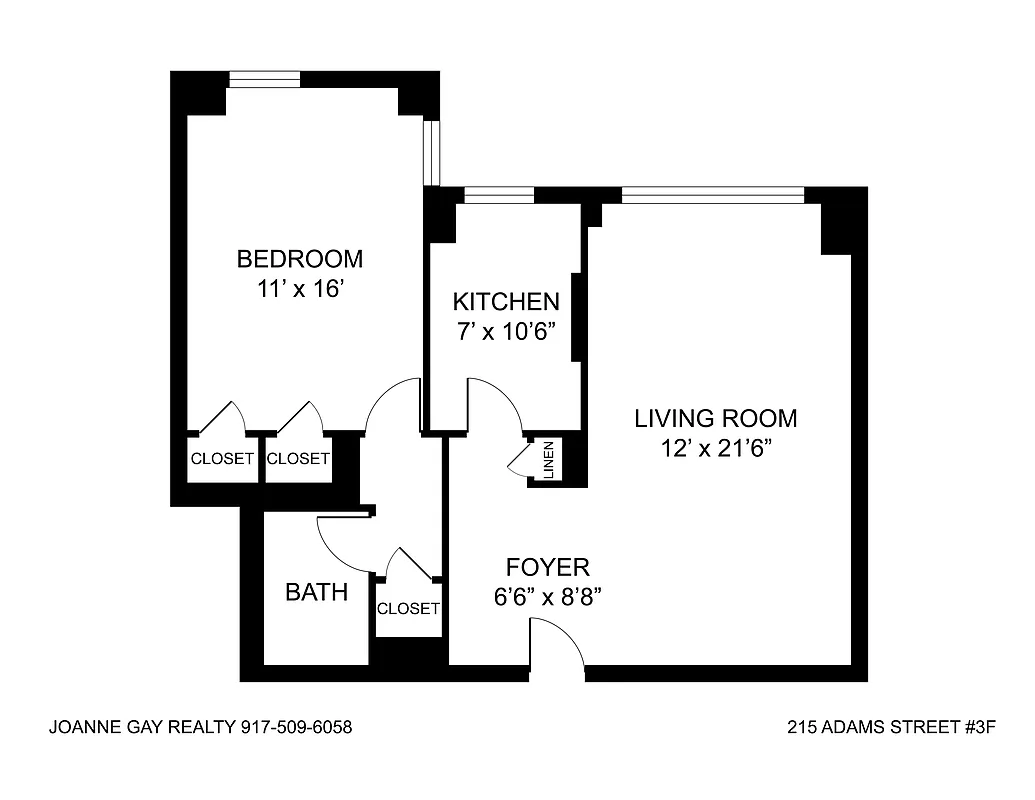 215 Adams Street #3F